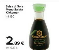Carrefour Kikkoman Salsa Di Soia 150 G(ml) offerta