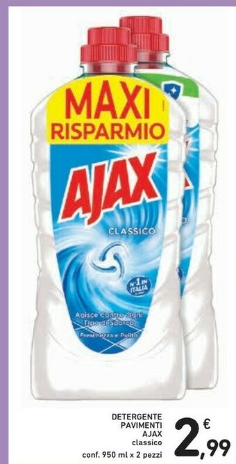 Conad Ajax Pulizia pavimenti offerta