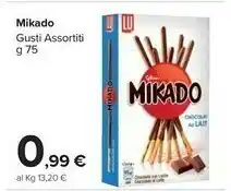 Carrefour Lu - Mikado King Cioccolato Fondente offerta