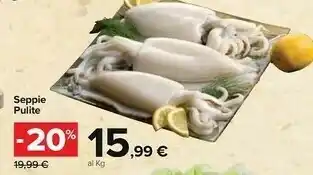 Carrefour Seppie Pulite offerta