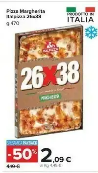Carrefour Italpizza Pizza Margherita offerta