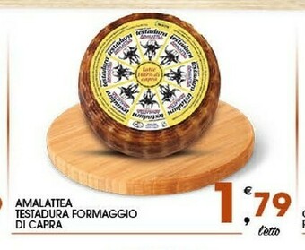 Sigma Amalattea Testadura Formaggio Di Capra offerta