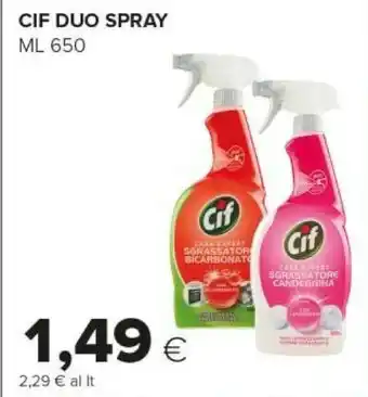 Tigre Cif Sgrassatore offerta