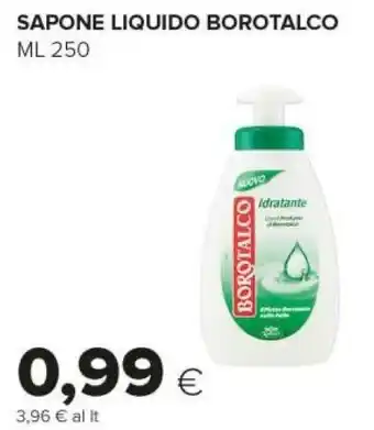 Tigre Borotalco Sapone liquido offerta