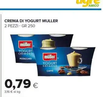 Tigre Muller Yogurt Cremoso Vaniglia 250 G(ml) offerta