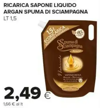 Tigre Spuma di Sciampagna Sapone liquido offerta