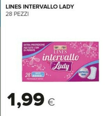 Tigre Lines Assorbenti lines offerta