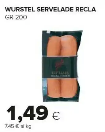 Tigre Servelade Wurstel offerta