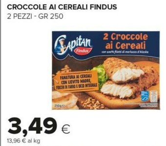 Tigre Findus Pesce surgelato offerta