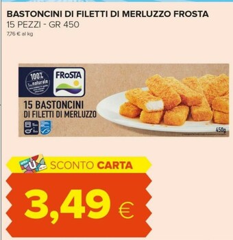 Tigre Frosta Bastoncini di pesce offerta