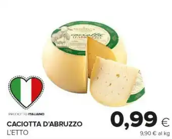 Tigre Caciotta Abruzzo offerta