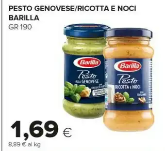 Tigre Barilla Pesto offerta