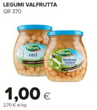 Tigre Valfrutta Legumi offerta
