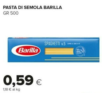 Tigre Barilla Pasta offerta