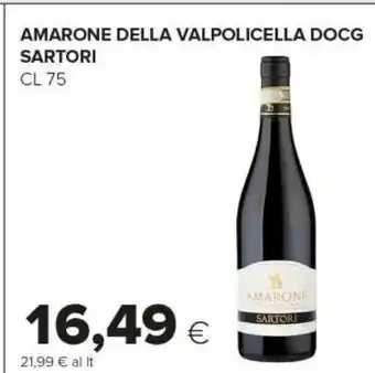 Sartori Amarone Della Valpolicella 750 Ml