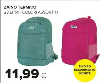 Zaino Termico