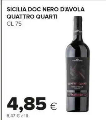 Cantine Ermes Quattro Quarti Nero D'Avola