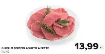 Tigre Girello Bovino Adulto A Fette offerta