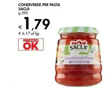 Bennet Saclà Condiverde Per Pasta offerta