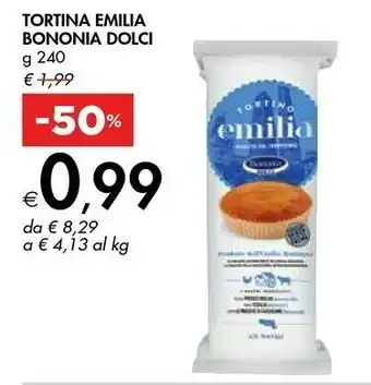 Bononia dolci Tortino Emilia 240 G(ml)