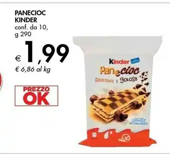 Bennet Ferrero Kinder PaneCioc Star Wars 290 G(ml) offerta