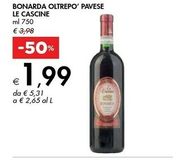 Le Cascine Bonarda Oltrepo Pavese