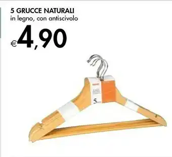Bennet 5 Grucce Naturali In Legno offerta