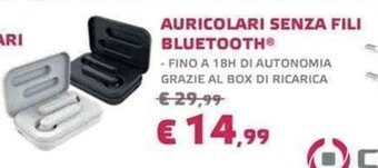 Euronics Celly Auricolari Senza Fili Bluetooth offerta