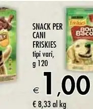 Bennet Purina Friskies Snack Per Cani offerta