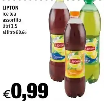 Hurrà Lipton Ice tea assortito 1,5 lt offerta