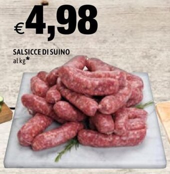 Salsicce di suino