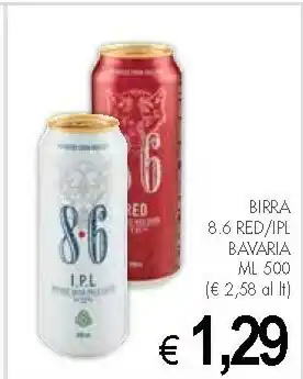 Crai Bavaria Birra 8.6 Red offerta