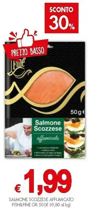 Crai Fish&Fine Salmone Scozzese Affumicate offerta