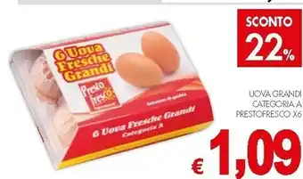 Crai Prestofresco Uova Grande offerta