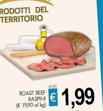Crai Raspini Roast Beef offerta
