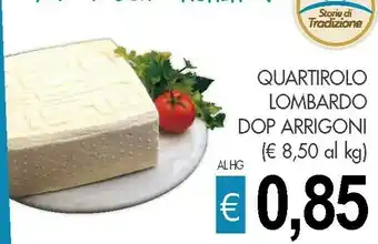 Crai Quartirolo Lombardo Dop Arrigoni offerta