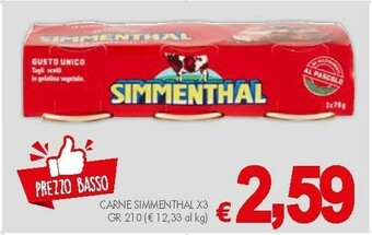 Simmenthal Carne in scatola