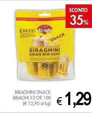 Crai Biraghi Snack offerta