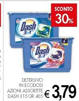 Crai Dash Detersivo lavatrice offerta
