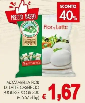 Caseificio Pugliese Mozzarella Fior Di Latte