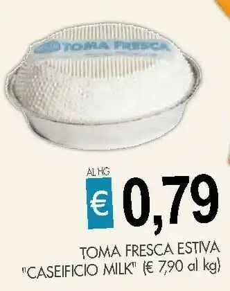 Crai Caseificio Milk Toma Fresca Estiva offerta