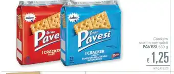 Unes Pavesi Crackers offerta