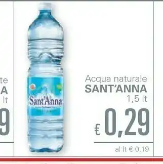 Unes Sant'anna Acqua offerta