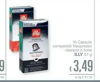 Unes Illy Capsule Caffè offerta