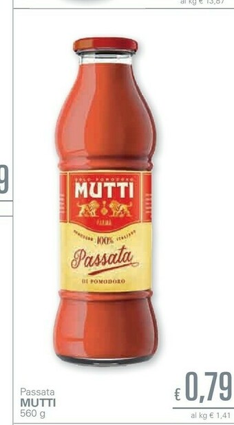 Unes Mutti Passata Di Pomodoro offerta