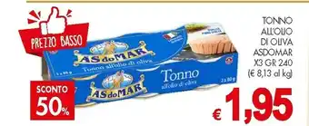 Crai Asdomar Tonno All'oio Di Oliva offerta