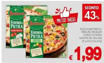 Crai Buitoni Pizza Margherita offerta