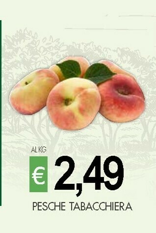 Crai Pesche Tabacchiera offerta