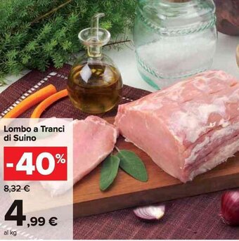 Carrefour Market Lombo a Tranci di Suino offerta
