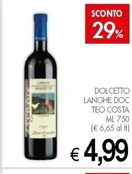 Teo Costa Dolcetto Langhe DOC